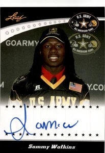 Leaf Army All-American Bowl 2011 #TA-SW1 gira Sammy Watkins autógrafos ¡Genial!! - Imagen 1 de 2