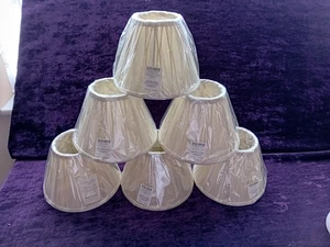 Laura Ashley Fenn Lamp Shade Ivory Diameter 8 Inch - Picture 1 of 7