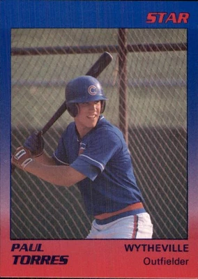 Paul Torres 1989 Star Wytheville Cubs #27 RC Wytheville Cubs *AutographDen* - Image 1 of 2