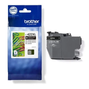 Original Brother LC-422XLBK Black Ink Cartridge for Approx. 3,000 Pages for MFC- - Bild 1 von 5