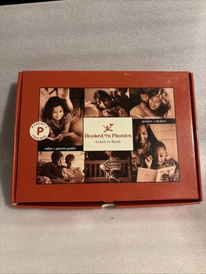 Caja de herramientas para padres Hooked on Phonics Learn to Read edición 1998 juego de caja *NUEVO* Foto 1 de 4