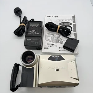 Sharp VL-AH30 Viewcam Hi 8 8mm Camcorder Video Camera Tested Working No Battery - Bild 1 von 12