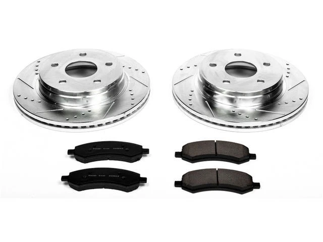 Front Brake Pad and Rotor Kit For Dodge Ram 1500 Aspen Durango Classic TD31M6 Foto 1 de 1