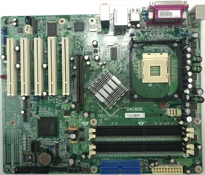 Itox G4C600 G4C600-DG-G Socket 478 Intel Motherboard Supports Intel Celeron - Image 1 of 3