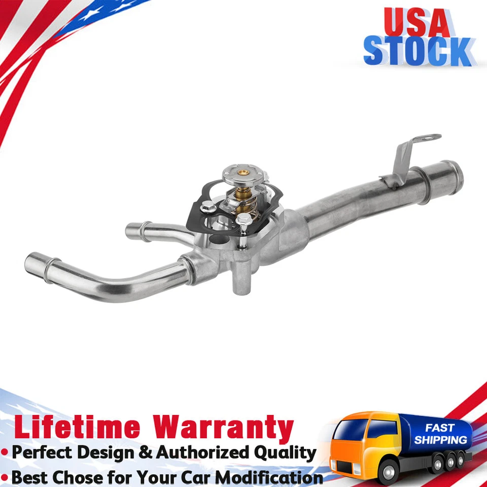 Conjunto de carcasa de termostato de refrigerante de motor para Chevy Traverse V6 2009-2017 3,6 L Foto 1 de 4