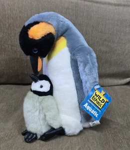 Wild Republic Aquatic Penguin Plush Emperor Penguin Tags Attached  - Picture 1 of 1