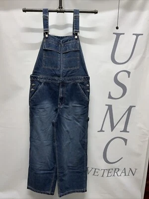 Mono con tirantes Tommy Hilfiger de mezclilla para hombre talla grande.   000081 Foto 1 de 4