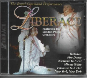 THE ROYAL COMMAND PERFORMANCE - LIBERACE FEAT. THE LONDON PHILHARMONIC ORCHESTA! - Picture 1 of 2