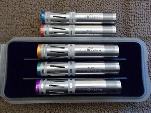 SET OF 5 BRILEY HELIX PORTED BROWNING INVECTOR + PLUS CHOKE TUBES WITH CASE - Picture 1 of 5