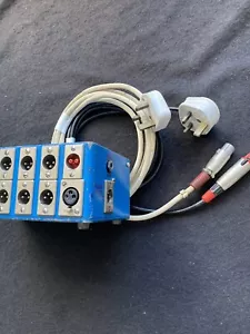 More details for surrey electronics 10 outlet distribution amplifier +2 main leads  broadcast std