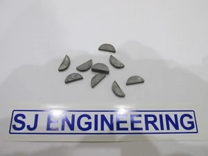 TRIUMPH T160 TRIDENT 750cc QUADRANT WOODRUFF KEY 71-0037 UK MADE SJ081 - Picture 1 of 8