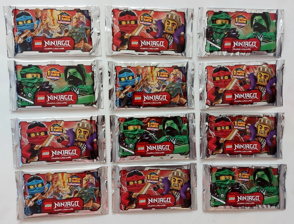 LEGO Ninjago TCG 2016 Serie 1 - 12 Booster ungeöffnete Packs Ovp