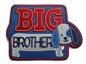 Parche de 4 pulgadas con aplique azul cachorro Big Brother - Imagen 1 de 1