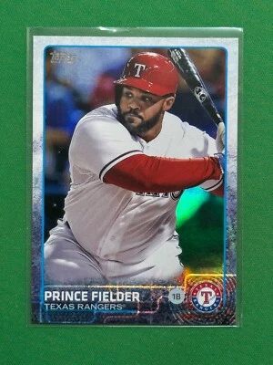2015 Topps Series 2 Baseball Prince Fielder #422 Rainbow Foil - Image 1 of 2