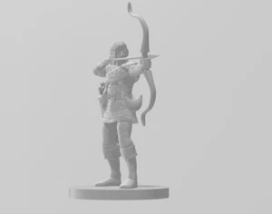 Male Archer - DND - Pathfinder - Dungeons & Dragons - RPG - Tabletop - mz4250- M - Picture 1 of 1