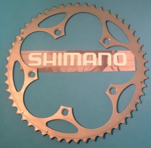 Shimano Ultegra B-53Tx 130BCD FC-6500 SG Road Chainring-NEW/NOS 2x8/9-Spd -Mint - Picture 1 of 9