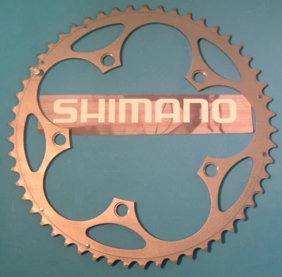 Shimano Ultegra B-53Tx 130BCD FC-6500 SG Road Chainring-NEW/NOS 2x8/9-Spd -'04 - Image 1 of 4