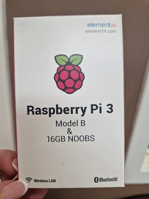 Raspberry Pi 3 Model B 1GB RAM & 16GB NOOBS Single-Board Computer - Image 1 of 4