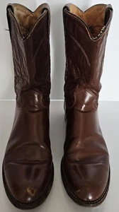Vintage J. Chrisholm Braun Westernstiefel 10M - Bild 1 von 6