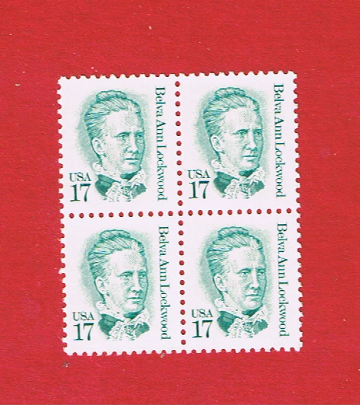 #2178 MNH OG bloque de 4 Lockwood envío y devolución gratuitos Foto 1 de 1