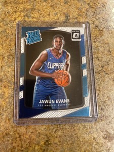 2017-18 Panini Donruss Optic Rated Rookie Jawun Evans RC #162 Mint LA Clippers 
