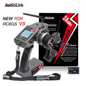 Radiolink RC6GS V3 7CH Transmitter R7FG Gyro Telemetry RC Boat Car Set - Picture 1 of 8