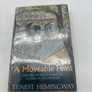 Ernest Hemingway "A Moveable Feast" 1st Edition (1964) Scribner's Hardcover RARE - Picture 1 of 24