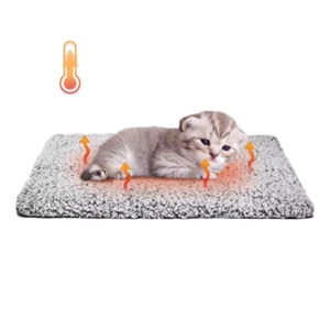 Self Warming Cat Bed Waterproof Self-Warming Pet Mat Reflects Pet Body Heat Pet - Picture 1 of 5