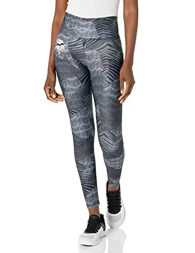 Legging Zubaz para mujer Minnesota Vikings tonal negro retazos cebra Foto 1 de 1