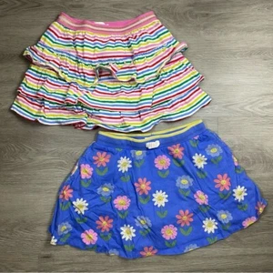 Bundle Boden Girls 11-12Y Skorts Floral Striped Colorful Spring - Picture 1 of 9