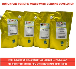 4 kg Japan Ersatz Toner für Xerox Color 550/560/570 Nachfüllpackung + Chip 1 kg/Beutel - Bild 1 von 2