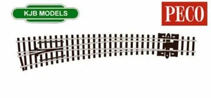BNIB N Gauge PECO SL-E387 L/H Curved Point Large Radius - Code 80 ELECTROFROG - Picture 1 of 2