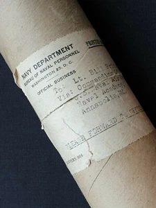US President Harry Truman Military Document Commission Appointment Mailing Tube - Picture 1 of 11