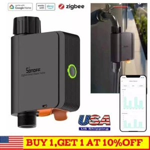 SONOFF-Zigbee 3.0 Smart Water Valve Sprinkler Timer Works With Alexa Google Home - Picture 1 of 15