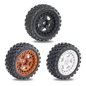 4Pcs Wheel Hub Tires For Arrma 1/18 2S Typhon Grom RC Crawler Car Upgrade Parts - Picture 1 of 14