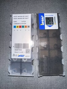 ISCAR INSERTI IN CARBURO QUANTITÀ 10 RCMT 0803M0 SR IC807 - Foto 1 di 1
