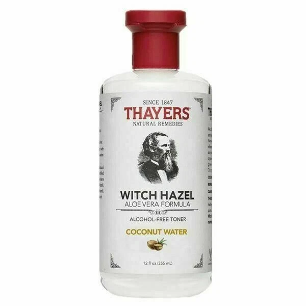 Thayers Witch Hazel W Aloe Vera Toner Alcohol Coconut Water - 12oz