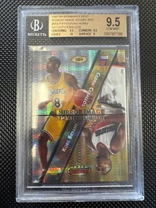 KOBE BRYANT I997 BOWMAN'S BEST MIRROR IMAGE ATOMIC REFRACTOR # M14 BGS 9.5 GM MT - Picture 1 of 2