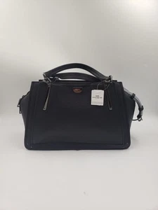 Nuevo bolso de cuero Coach Black Dreamer 36 - Imagen 1 de 19