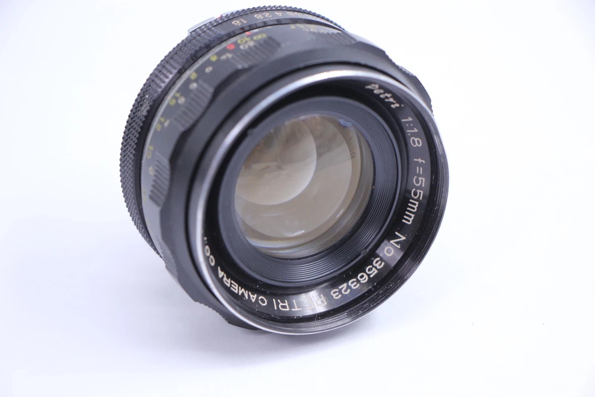 F/1.8 Camera Lenses Petri 55mm Focal for sale | eBay