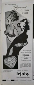 1961 Womens Lejaby Panties underwear bra French fashion Art vintage ad - Picture 1 of 1
