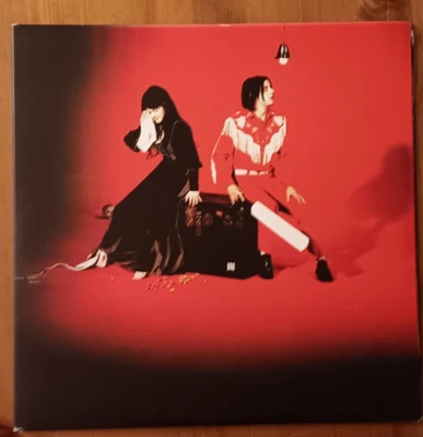 the white stripes elephant original red and white double  vinyl Foto 1 de 3