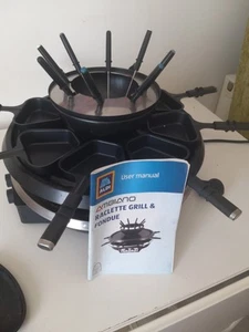 Aldi's Ambiano Raclette Grill and Fondue Set - Picture 1 of 5