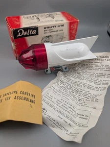 LUZ UTILITARIA Bicicleta NOS DELTA De Colección Como Nueva en Caja Accesorio Original Bicicleta - Imagen 1 de 6