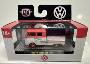 M2 Machines Auto-Thentics Series 99 : 1959 VW Double Cab Truck R99 CHASE #750 - Picture 1 of 6