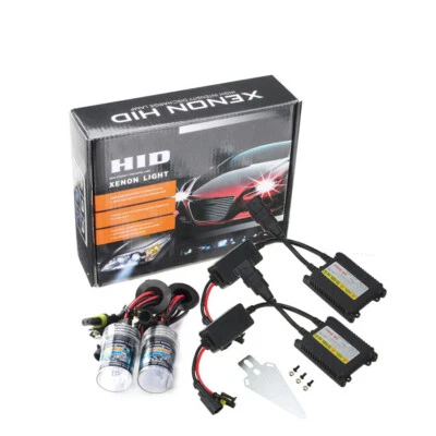 HID Conversion Kit 6000K 8000k 4300k Xenon Car Headlight Unit Slim Headlamp 55W - Image 1 of 4