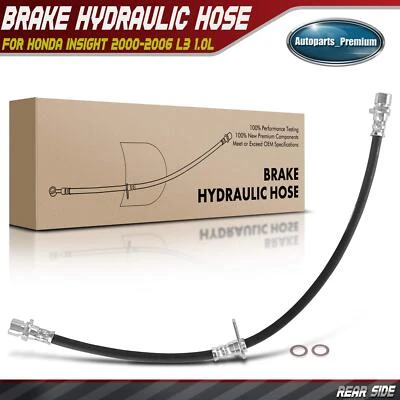 1x Rear Left or Right Brake Hydraulic Hose for Honda Insight 2000-2006 L3 1.0L - Image 1 of 4