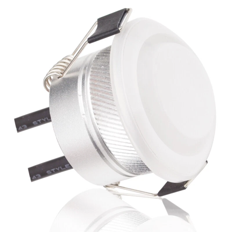 Esterno LED Faretto da Incasso Dimmerabile 12V 3W 260Lm 34mm = D A Bianco-Caldo - Immagine 1 di 1