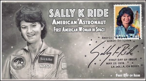18-113, 2018, Sally K Ride, First Woman Astronaut, Pictorial, FDC, Space - Picture 1 of 1