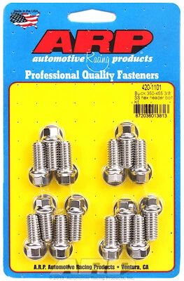 ARP HEADER BOLT KIT 420-1101 BUICK 350 455 3/8 SIZE .750 UHL QTY 14 - Image 1 of 1